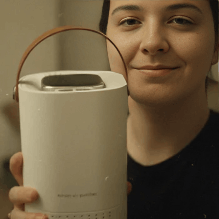 OptiCycle Air Purifier customer review Casey M.